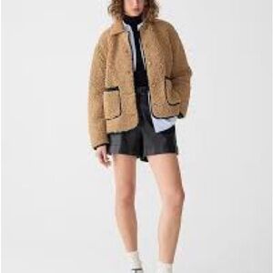 Women's J Crew Faux Sherpa Jacket
